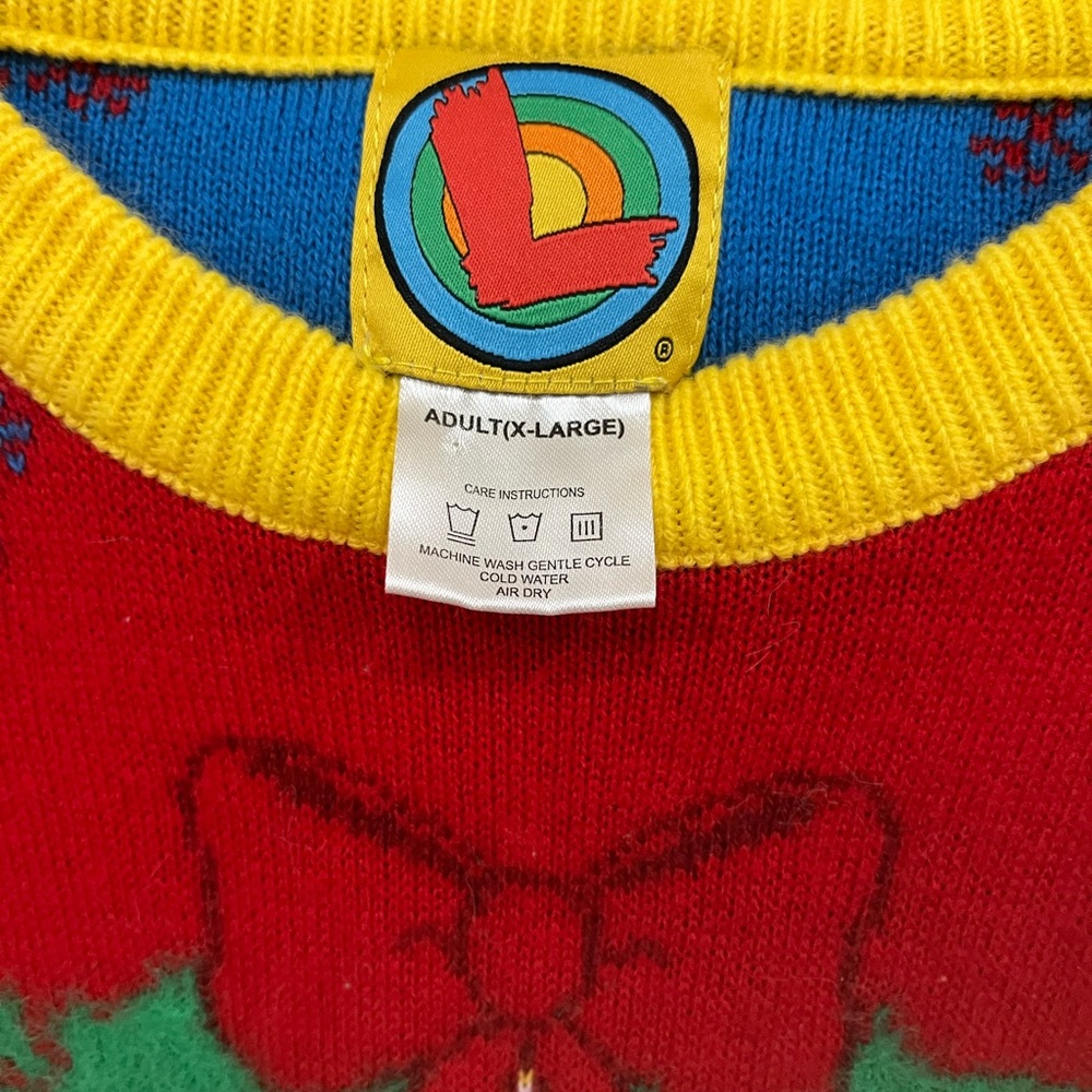 Looney- Tune Colorful Sweater with Bow Design